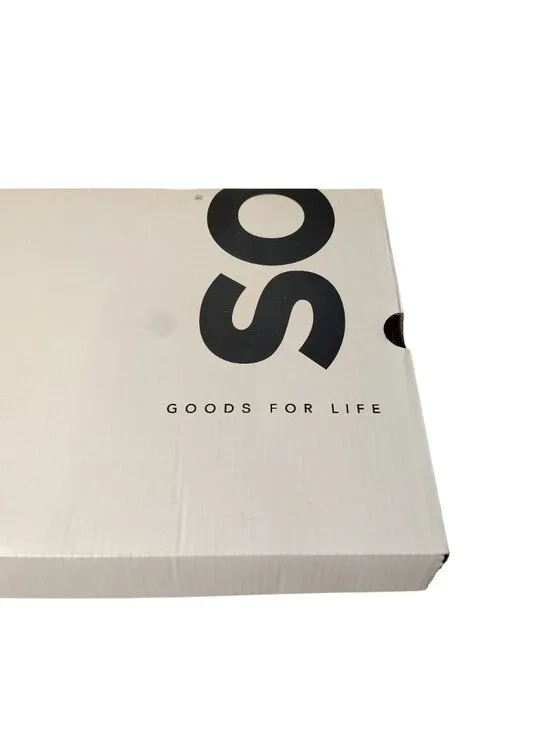 SO Mars Big Girls Blush Iridescent Quilted Boot W/ Faux Fur Trim Size 6 - Picture 4 of 11